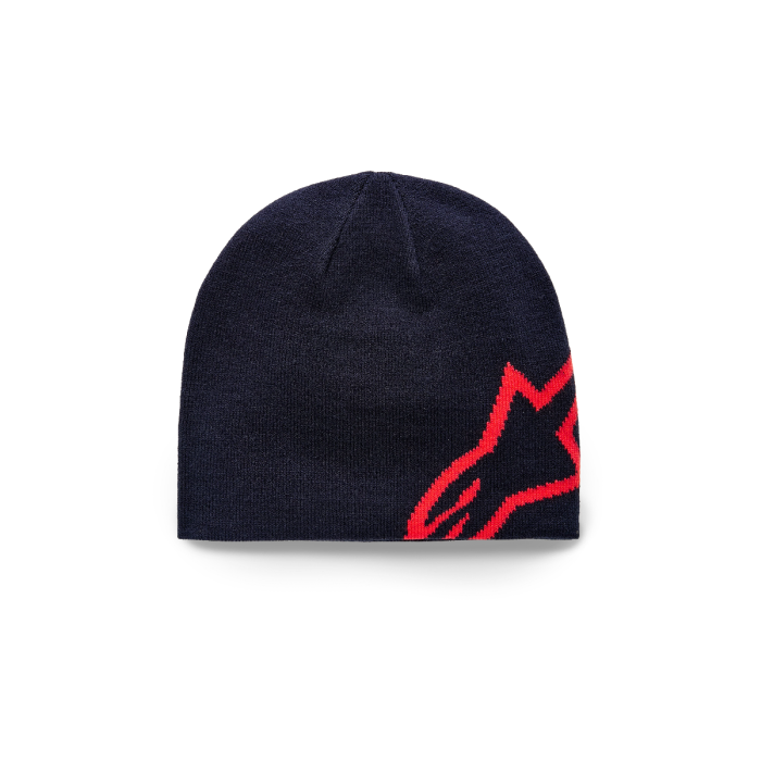 Alpinestars Augment Cuff Beanie Navy Bright Red