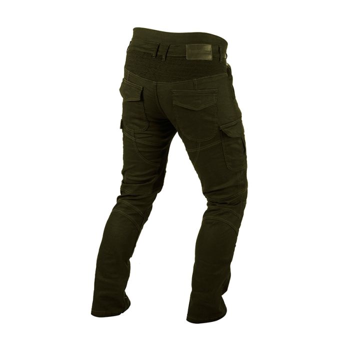 [AA] Trilobite 1664 Acid Scrambler moto džinsas, HAKI