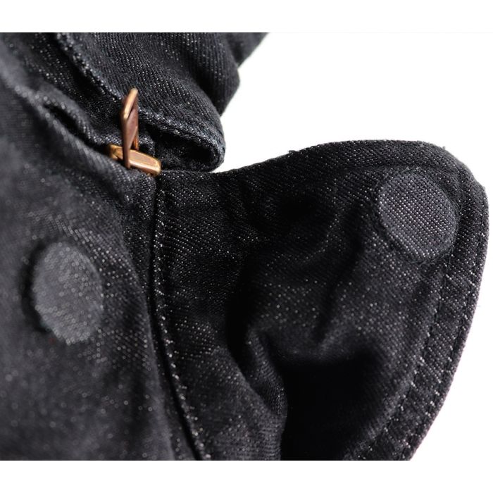 Trilobite 2095 Parado Tech-Air Woman džinsu moto jaka, melna
