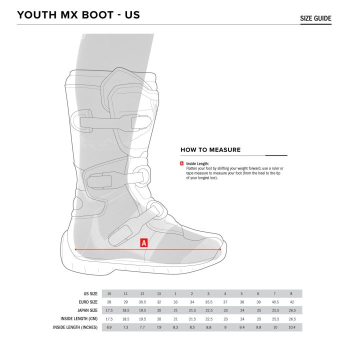 Motokrosa zābaki Alpinestars MX Tech 7S Junior
