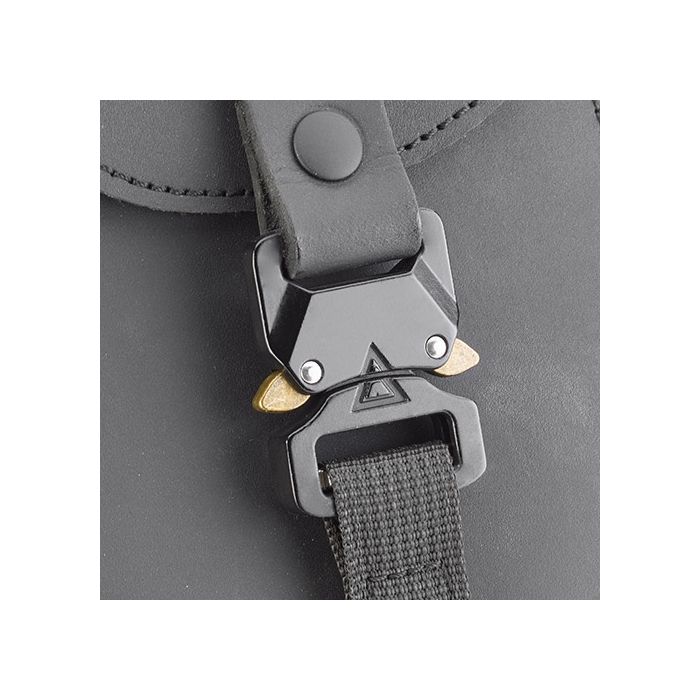KAPPA Cafe Racer Leather Leg Bag