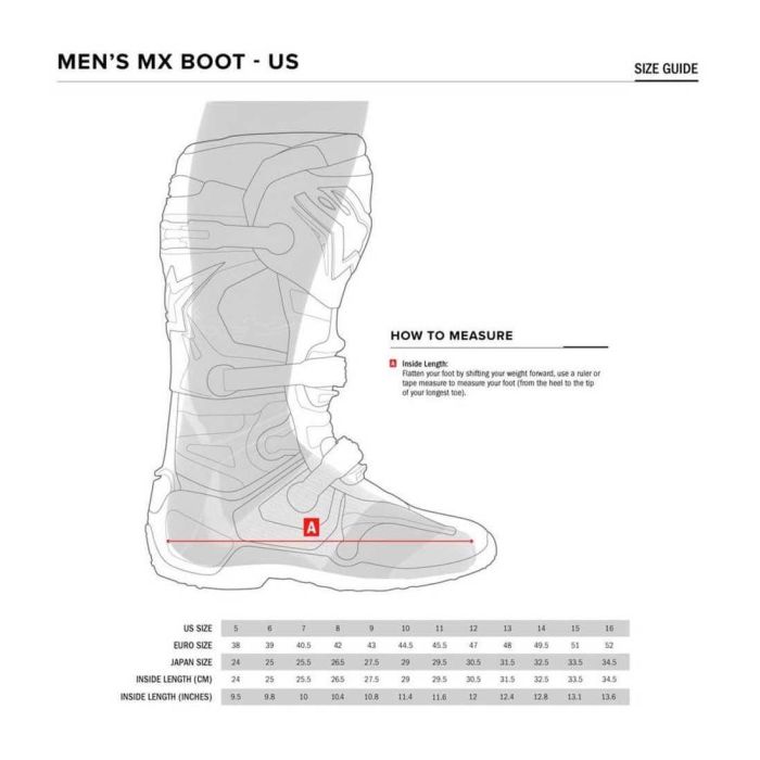 Motokrosa zābaki Alpinestars MX Tech 7
