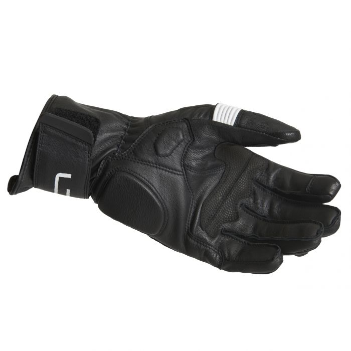 BACKA Moto cimdi Black/White