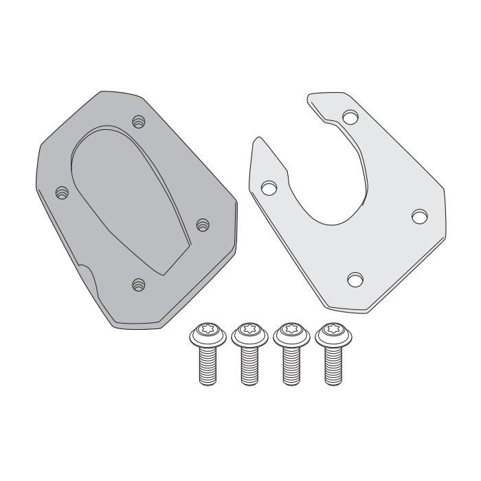 KAPPA Specific support in aluminium and stainless steel for KTM 890 ADV (21)