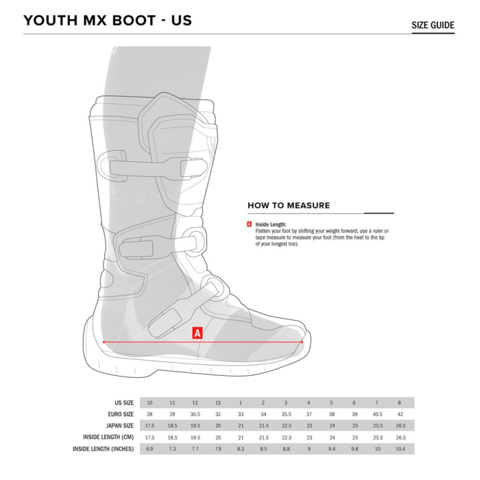 Motokrosa zābaki Alpinestars MX Tech 3s Junior melns/balts/sarkans