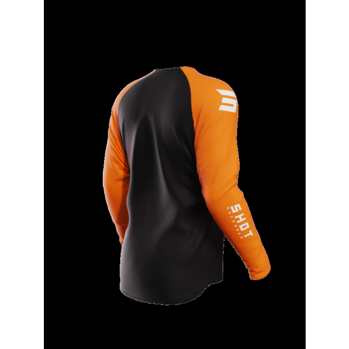 Shot krekls Jersey Raw Escape Orange