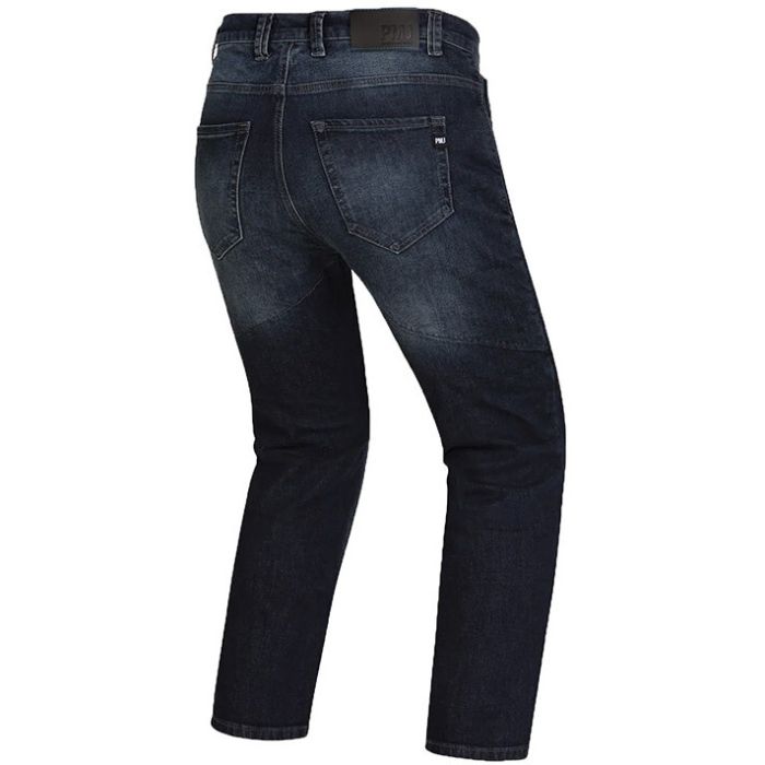 PMJ Jackson moto džinsu bikses, black