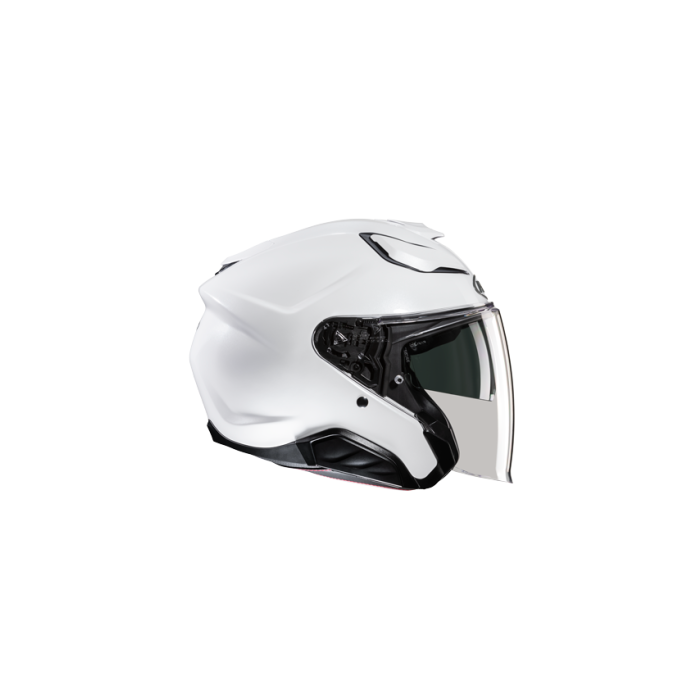 HJC F31 Pearl white ķivere