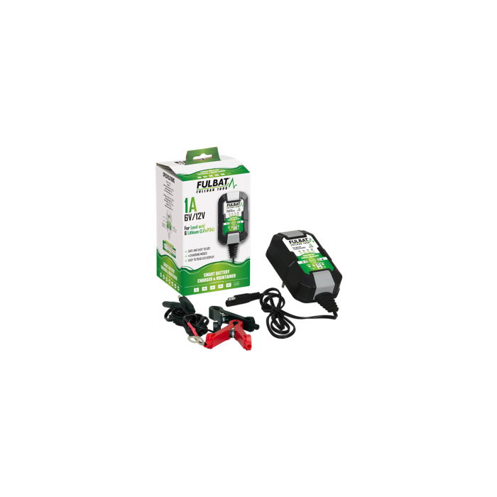 FULBAT FULLOAD 1000 1A - 6V/12V - Battery Charger