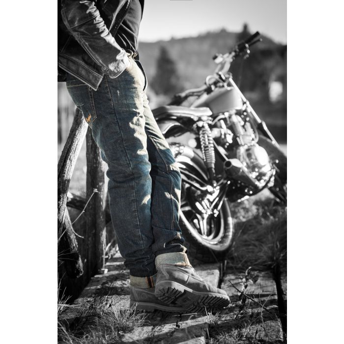 Caferacer Man - TWARON moto džinsu bikses