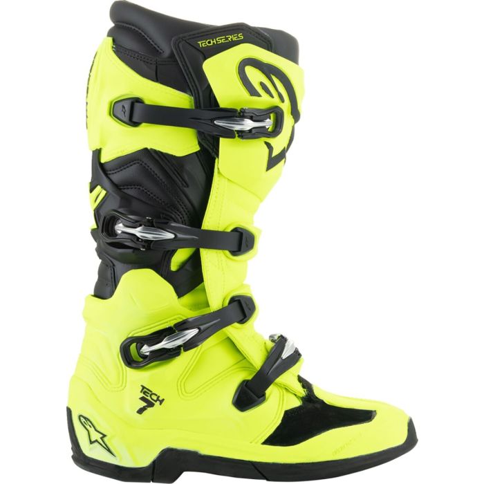BOOT TECH 7 Fluo dzeltens / melns
