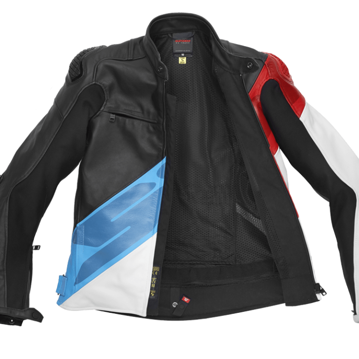 SUPER-R LEATHER ādas moto jaka