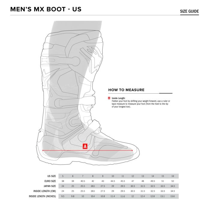 Motokrosa zābaki Alpinestars MX Tech 7