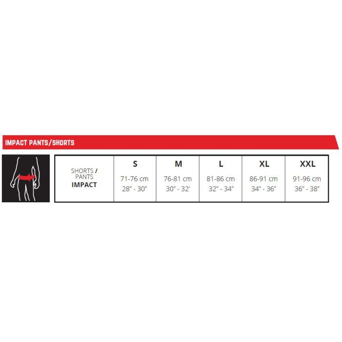 Aizsargšorti Leatt Impact Shorts 3DF 3.0