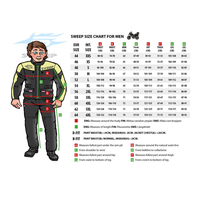 Sweep Challenger Evo 2 B(garās)Tekstila moto bikses