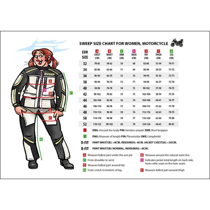 Bella ladies ādas moto bikses