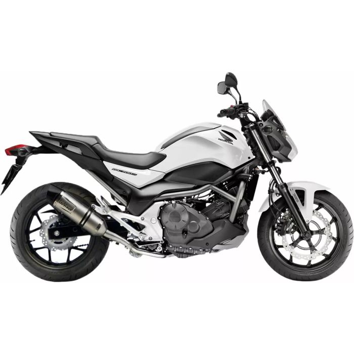 LV One Evo Stainless Steel Slip-On Muffler HONDA NC 700 LeoVince