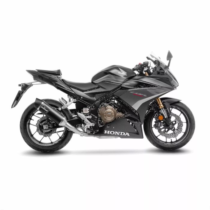 Nero Slip-On Muffler - Stainless Steel HONDA CB 500 F LeoVince