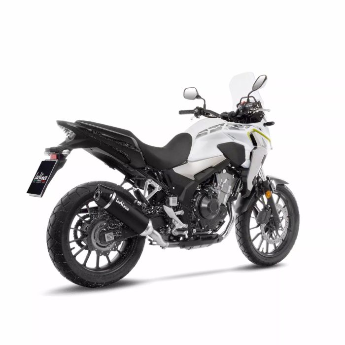 Nero Slip-On Muffler - Stainless Steel HONDA CB 500 F LeoVince