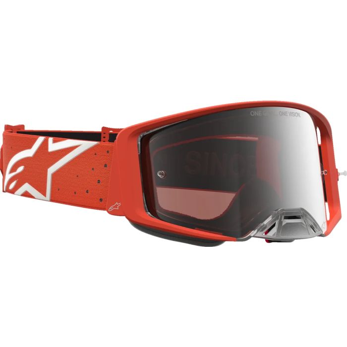 Alpinestars Vision Youth Vesta motokrosa aizsargbrilles, oranžas