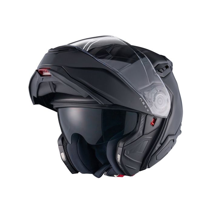 X.LIFETOUR BLACK MATT NEXX DUAL FLIPUP HELMET