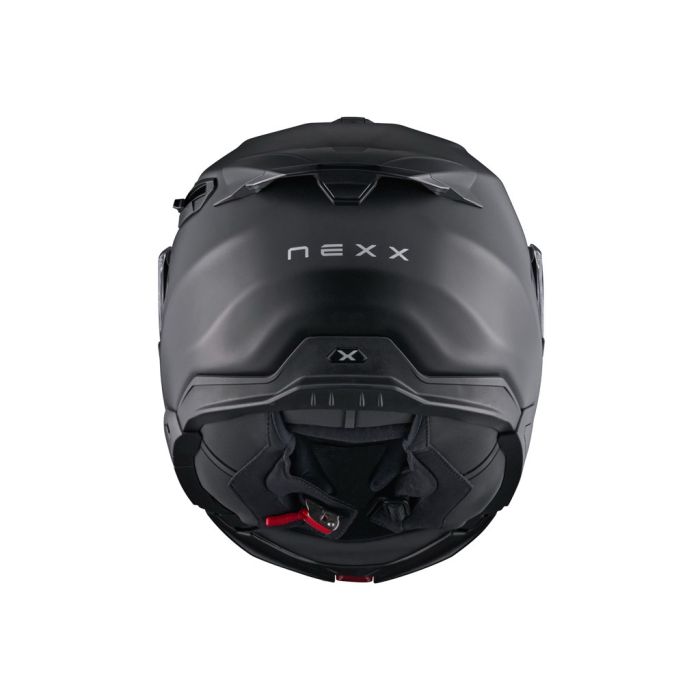 X.LIFETOUR BLACK MATT NEXX DUAL FLIPUP HELMET