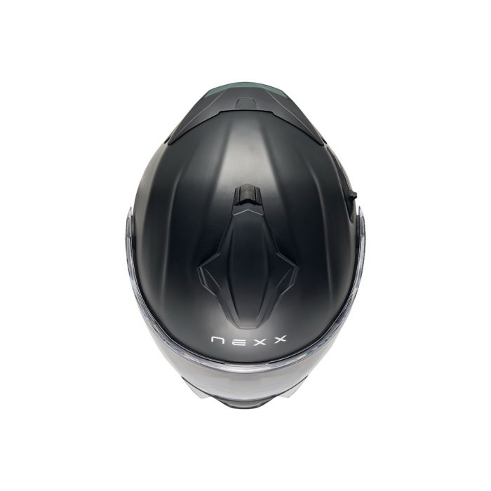 X.LIFETOUR BLACK MATT NEXX DUAL FLIPUP HELMET