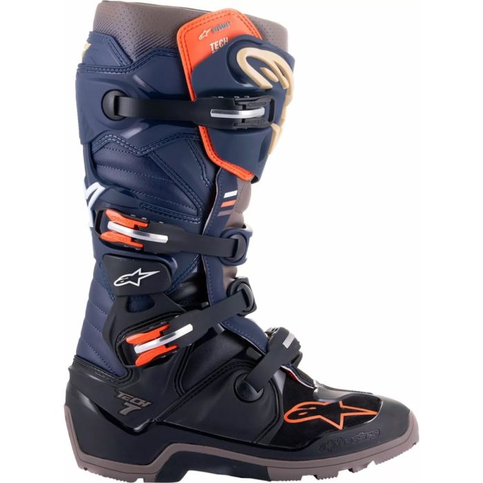 Tech 7 Enduro Drystar Boots NAVY GREY ALPINESTARS