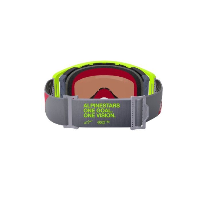 Alpinestars Goggle Supertech CORP YELLOW FLUO Red/ Mirror