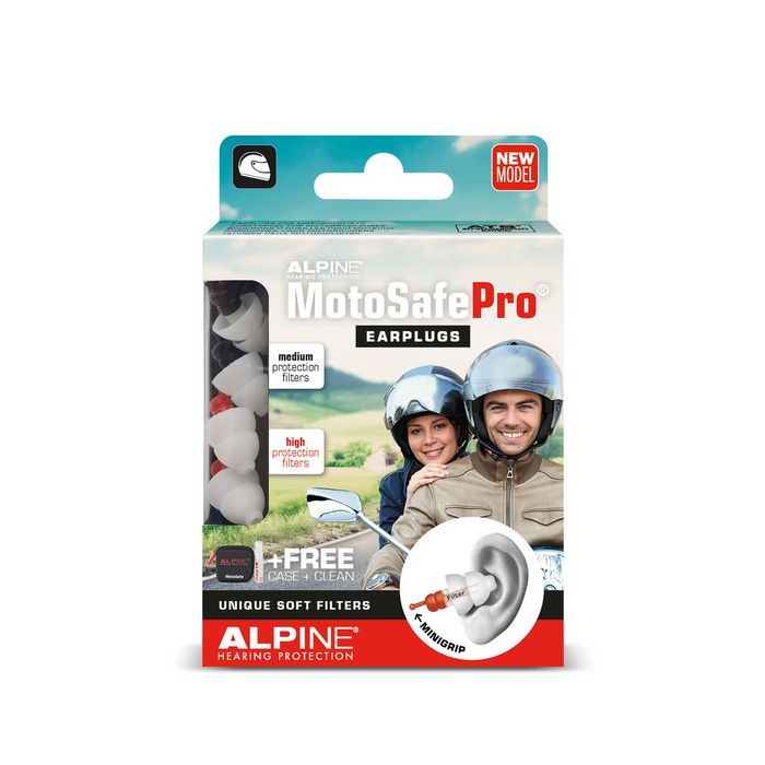 Alpine MotoSafe Pro ausu aizbāžņi