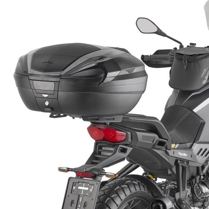 GREY COVER WITH BLACK REFL.TOP-CASE 56LT