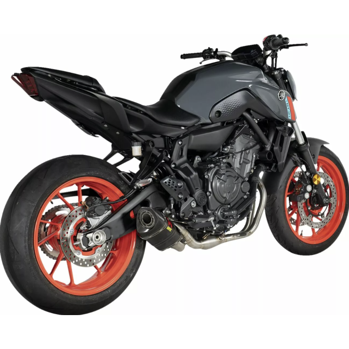 Racing Line Exhaust System YAMAHA MT-07 AKRAPOVIC