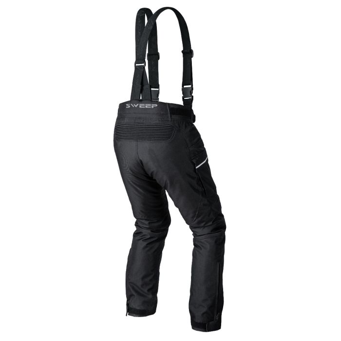 Sweep Outback waterproof mc pant, black, SHORT FIT (D)