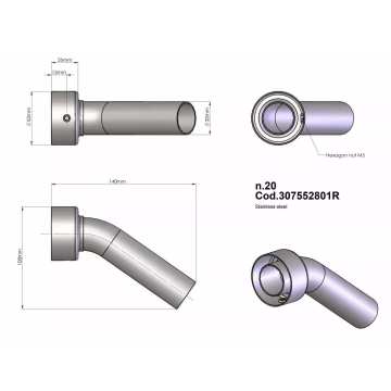 DB Killer Insert 20 KAWASAKI ER-6F/N LeoVince