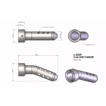 DB Killer Insert 32DF LeoVince