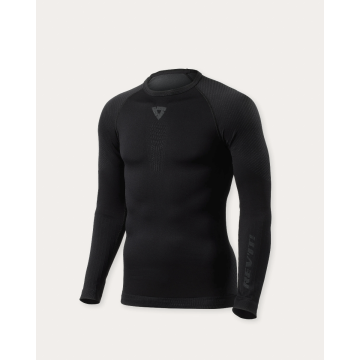 Revit krekls Airborne LS 2 vasaras melnā krāsā