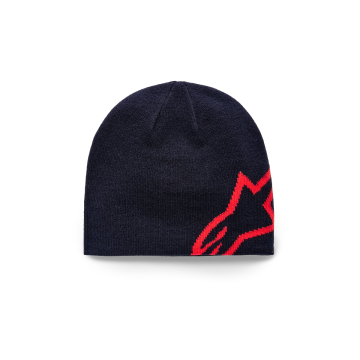 Alpinestars Augment Cuff Beanie Navy Bright Red