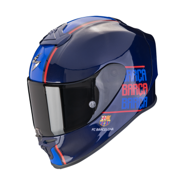 EXO-R1 EVO AIR FC BARCELONA Blue SCORPION HELMET