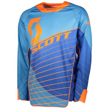 Scott Jersey Enduro zils/oranža