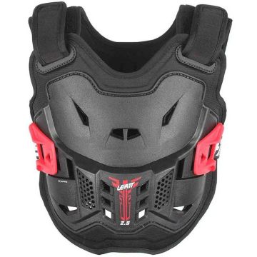 Leatt krūšu aizsargs 2.5 Mini #110-134cm melns/sarkans