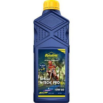PUTOLINE N-Tech Pro R+ Off Road 10W60 1L, Synthetics