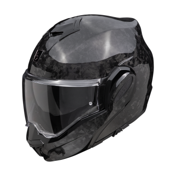 EXO-TECH EVO ONYX CARBON SOLID Black SCORPION шлем