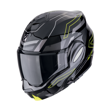 EXO-TECH EVO CONQUER Black Neon yellow шлем