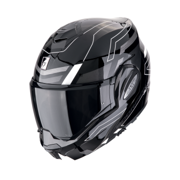 EXO-TECH EVO CONQUER Black White SCORPION шлем