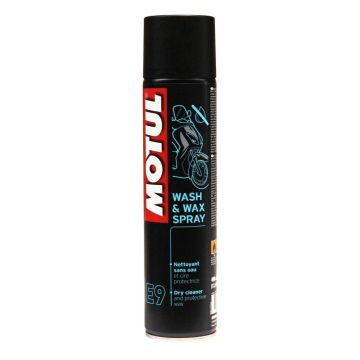 Sausā tīrīšana Motul MC CARE ™ E9 Wash &; Wax Aerosol 400ml