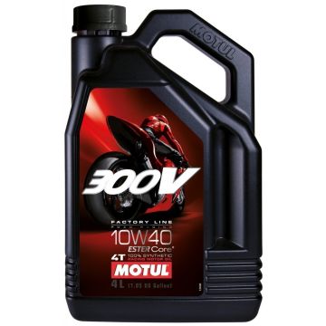 MOTUL 300V 4T FL 10W40 4L