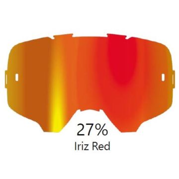 LEATT stikls Iriz Sarkans 27%