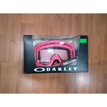 Oakley MOTOKROSA BRILLES O-Frame Roll-off karbona caurspīdīgs