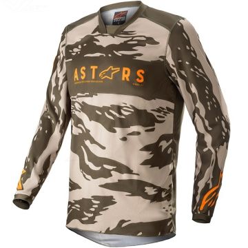 Moto krekls Racer Junior Tactical Military/Sand Camo