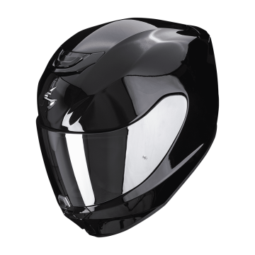 EXO-391 SOLID Black SCORPION HELMET